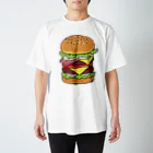 溝呂木一美のお店の食べたいハンバーガー スタンダードTシャツ