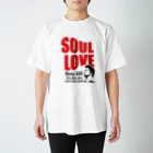 music bar SOUL LOVEのSOUL LOVE LOGO Regular Fit T-Shirt