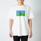 斎藤充博のちょうちょをつかまえる Regular Fit T-Shirt