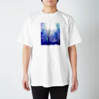 コウイチ イケノの水彩画 「深海」 スタンダードTシャツ