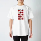 yumeyumeの北欧柄リンゴ Regular Fit T-Shirt