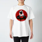 ハンサムレコーズ（湘南レコーズ）のHANZI BAND×ハンサムレコードロゴ Regular Fit T-Shirt