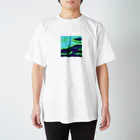 YukkeのGreen people friends pic スタンダードTシャツ