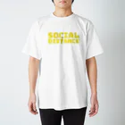 psssonのsocail distance Regular Fit T-Shirt