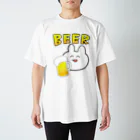 はらぺこショップのうさぎBEER Regular Fit T-Shirt
