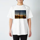 カニさんのぼくの夕方 スタンダードTシャツ