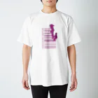 cw_drawのBAR CODE (P) Regular Fit T-Shirt