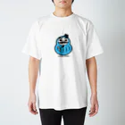 MoonbowのMr.Dandy DARUMA (水色) スタンダードTシャツ