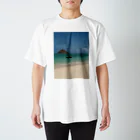 ぐりや's shopのハワイの海と船 スタンダードTシャツ