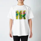 Aki Kuboki ONLINE SHOPのオウムシリーズ 티셔츠