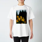 hiroki-naraの菊芋と樹木　DATA_P_139 tree スタンダードTシャツ