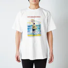 SMOKEBOXの[Let's enjoy the future ]Tシャツ＜front printing＞ スタンダードTシャツ