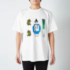 Tako＆Negi SUZURI支店のおのれコロナめ スタンダードTシャツ