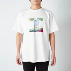 WAMI ARTのホツマツタヱから感謝の言葉 スタンダードTシャツ