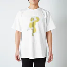 かえのカンフーチャイナT(黄) Regular Fit T-Shirt