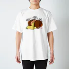 ハンバーグ王子のハンバーググッズオンラインショップ「1日1バーグ」のハンバーグイラスト「ちーずいん」 Regular Fit T-Shirt