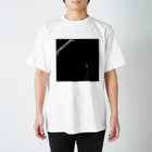 米八そばグッズショップの【米八そば】HEAVY METAL SOBA【白】 Regular Fit T-Shirt