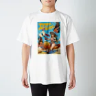 Chanta_in_inariのエビフライダーvsカニフライダー Regular Fit T-Shirt