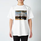 public domainのデルフトの眺望 / ヨハネス・フェルメール Regular Fit T-Shirt