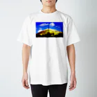 岩渕ケーシンofficialstoreのmountainportrait   IWBCch Regular Fit T-Shirt