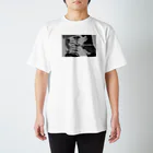 uraraのモノクロガール Regular Fit T-Shirt