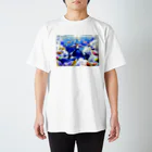 木彫工房もくもっこりの天空の鳥 Regular Fit T-Shirt