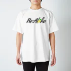 Re:AlohaのRe:Aloha(黒字ver) Regular Fit T-Shirt