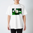 saraquaarinaの紫陽花 Regular Fit T-Shirt