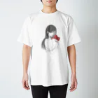 ハピバの赤いチューリップ Regular Fit T-Shirt