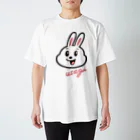 『卯のえほん』   〜えほんカフェ「うさぎの絵本」のオンラインショップ〜の「usagi」Tシャツ スタンダードTシャツ