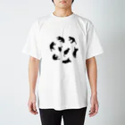 NOBODY754のKitties (Black Regular Fit T-Shirt