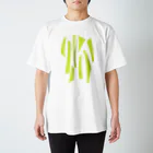 mymtのイエローグリーン Regular Fit T-Shirt