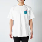 Illustrator イシグロフミカのPocket * うさぎ Regular Fit T-Shirt