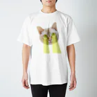 こいぬおじさんのビーム猫 Regular Fit T-Shirt