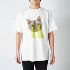 こいぬおじさんのビーム猫 スタンダードTシャツ