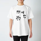 ROLLS Magazineのどうぶつく スタンダードTシャツ