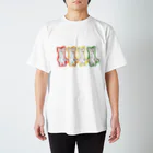 machida_machikoのお散歩犬 Regular Fit T-Shirt