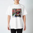 パルモ図工部の疫病退散武者絵図 スタンダードTシャツ