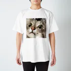 Mihoのとらちゃぼんビックリ眉毛 Regular Fit T-Shirt