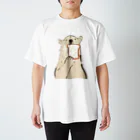 sucre usagi (スークレウサギ）の食パンとしろくま Regular Fit T-Shirt