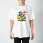 わちゃぽ宇宙人/シマダソラシドのにんじんをたべるぞ スタンダードTシャツ