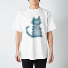 ついついのツイッターのぼんやり猫 Regular Fit T-Shirt