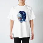 みあおのパターンアート アマビエ様 Regular Fit T-Shirt