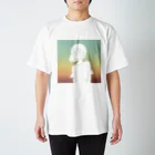 あず@ゆるふわグッズ屋さんの朝の海 Regular Fit T-Shirt