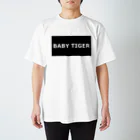 100822acのBABY TIGER Tシャツ　ロゴ大きめ スタンダードTシャツ