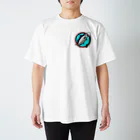 蛇口〆太のお店の無い家紋-カツオ- Regular Fit T-Shirt