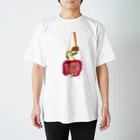 さとやま図案の臓器Tシャツ Regular Fit T-Shirt