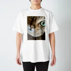 ここナッスの猫の名は、、、 Regular Fit T-Shirt