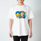 しまはらゆうきのフムフムちゃん Regular Fit T-Shirt