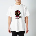 空飛ぶねこちゃん研究所のカサカサ赤ずきん Regular Fit T-Shirt